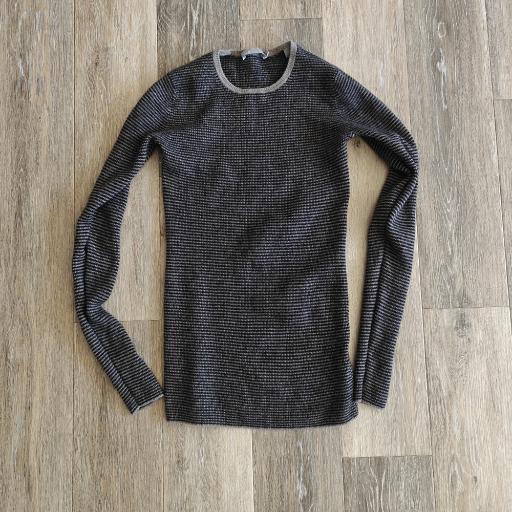 Vince Stripe Cashmere Sweater